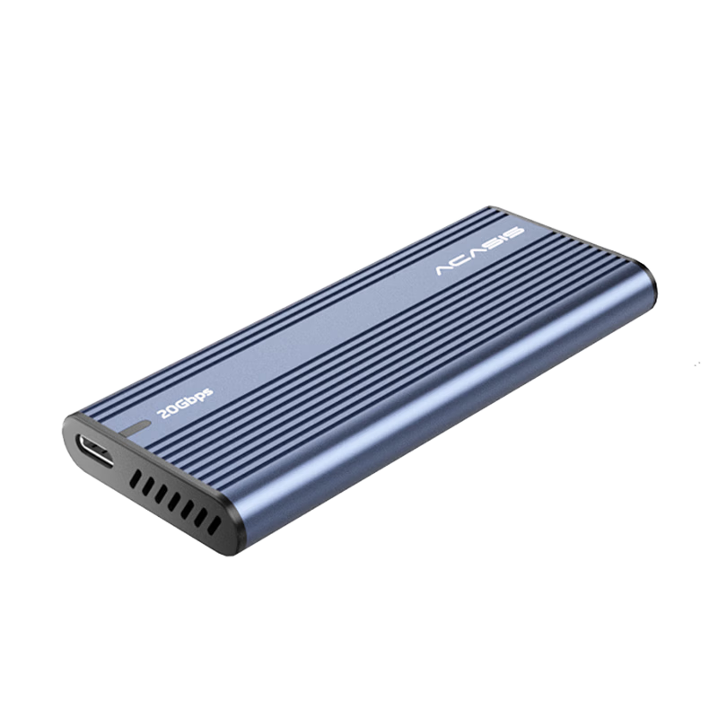 Acasis M.2 SSD Enclosure - 20Gbps Dual-Protocol Cooling