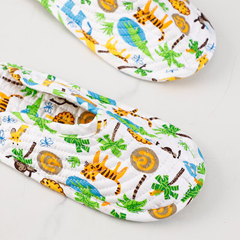 FOOTOPPO Fabric Sole Slippers for Indoor Use
