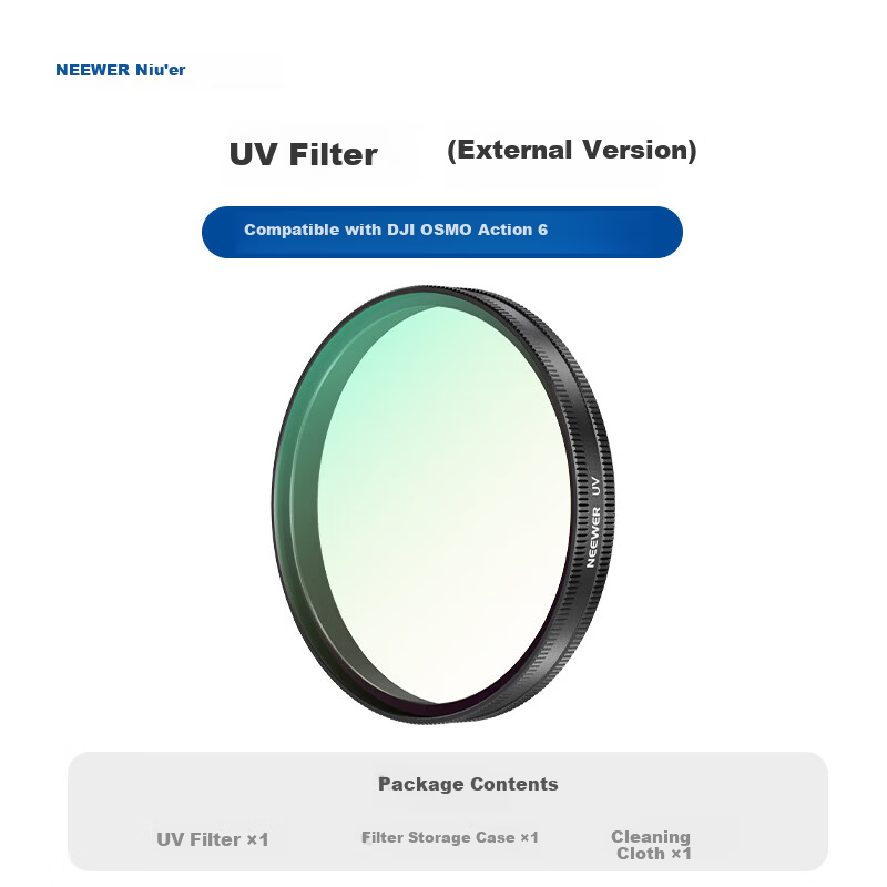 NEEWER DJI Action 6 UV Protection Filter