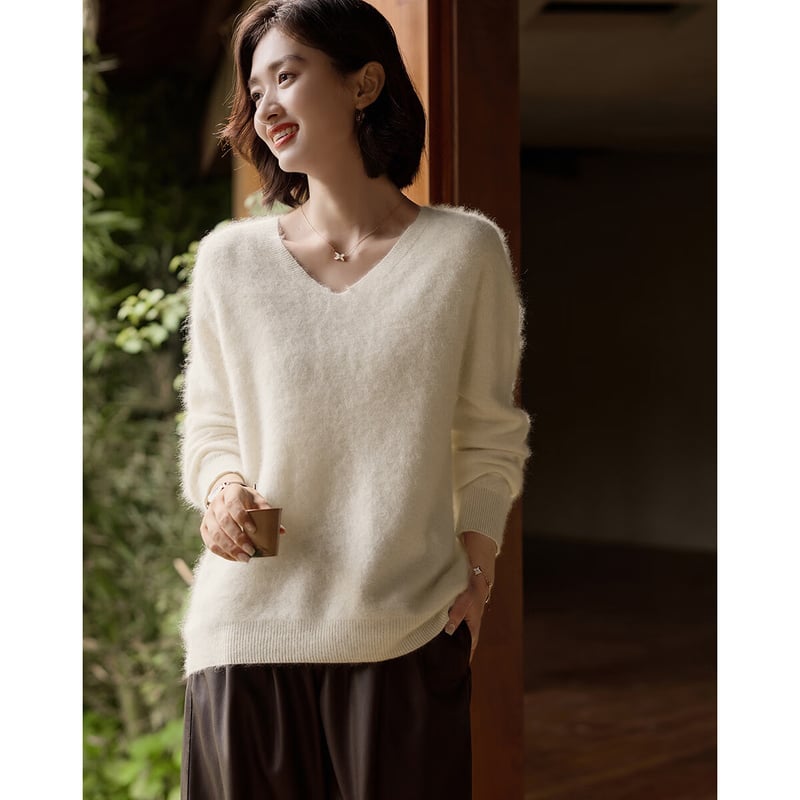 Dme Voluminous Merino Wool Winter Sweater