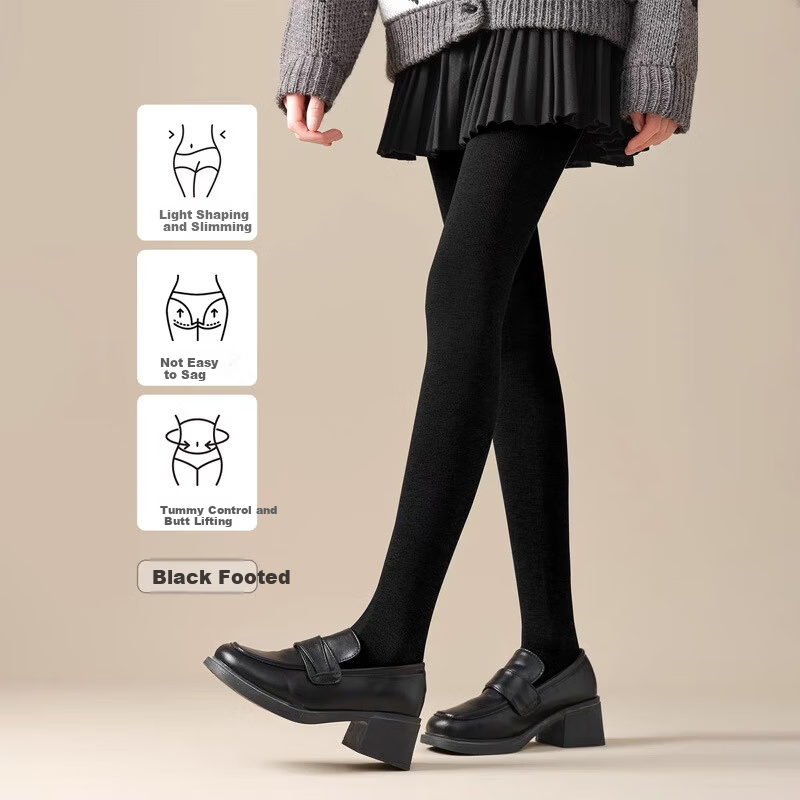 UNRSTND Warm Black Tights