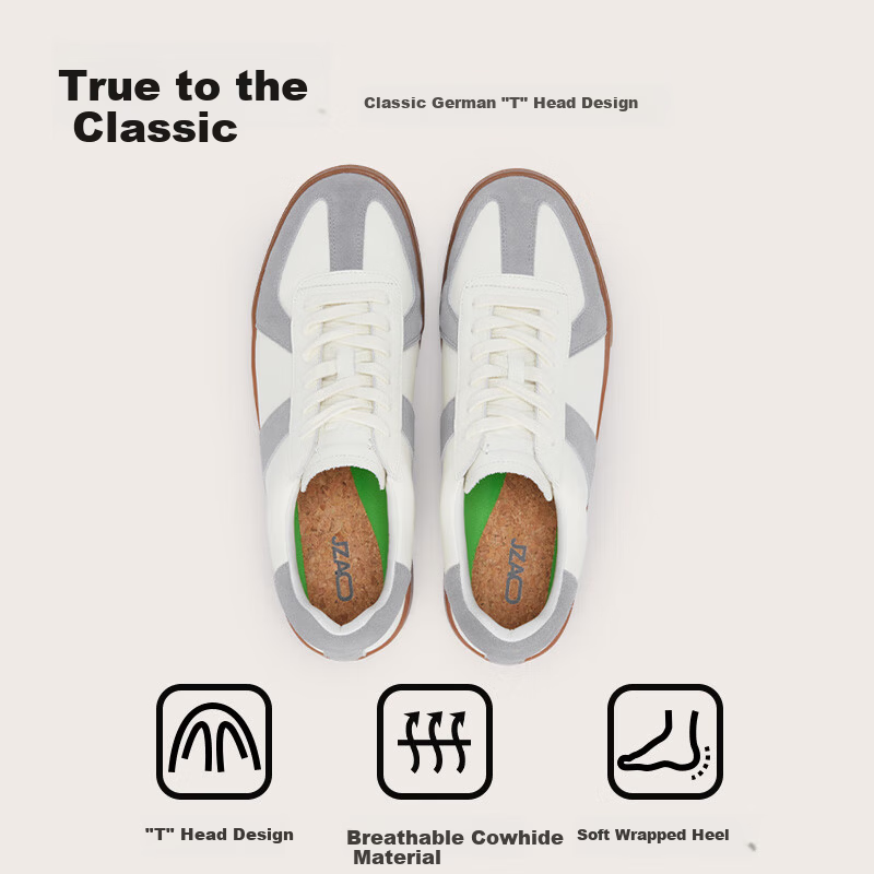 JD Jingzao De Xun Spring Summer Lightweight Retro Casual Shoes
