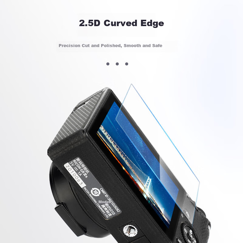JJC Tempered Glass Screen Protector for Ricoh GR4