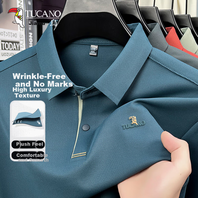 TUCANO Men's Long Sleeve Polo Shirt
