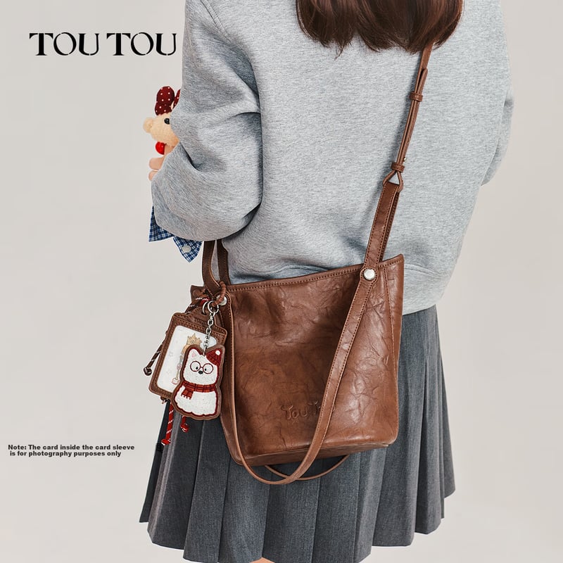 Toutou Women's Multi-Use Bucket Tote Bag