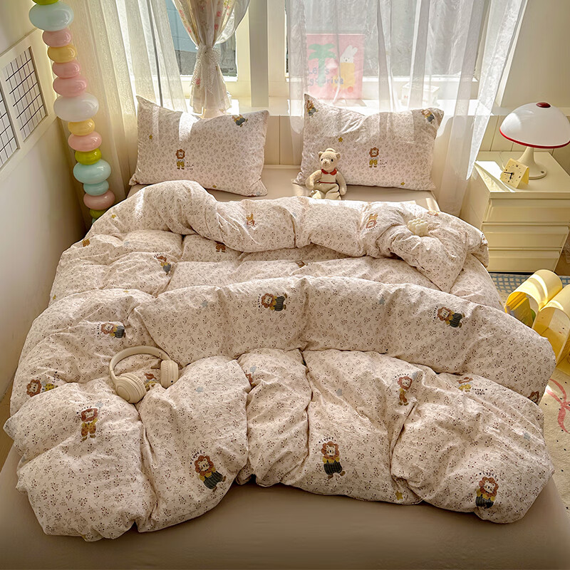 ROMON Lucky Little Lion Ultra-Soft Bedding Set