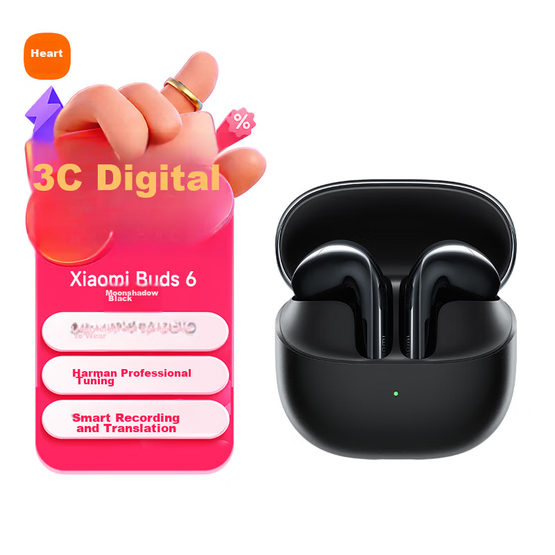 Xiaomi Buds 6 Semi-In-Ear Bluetooth Earphones