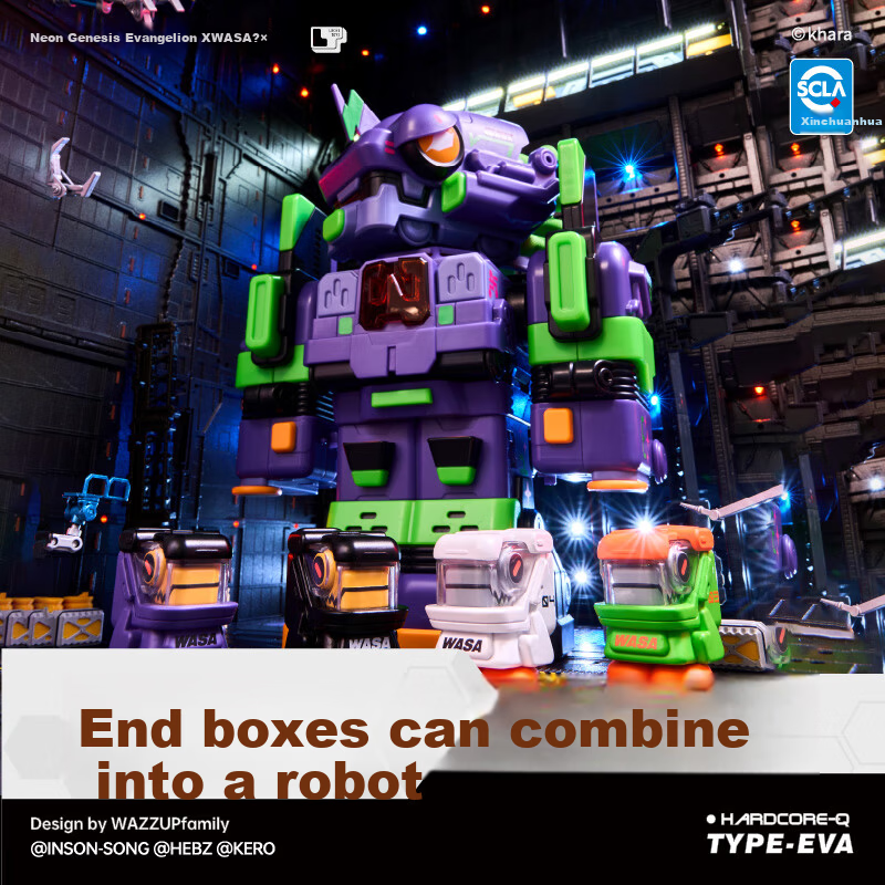 WASA x Evangelion EVA Unit-01 Robot Blind Box