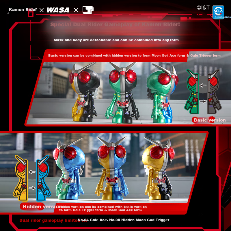 WASA Kamen Rider Collaboration Dreadlock Figure
