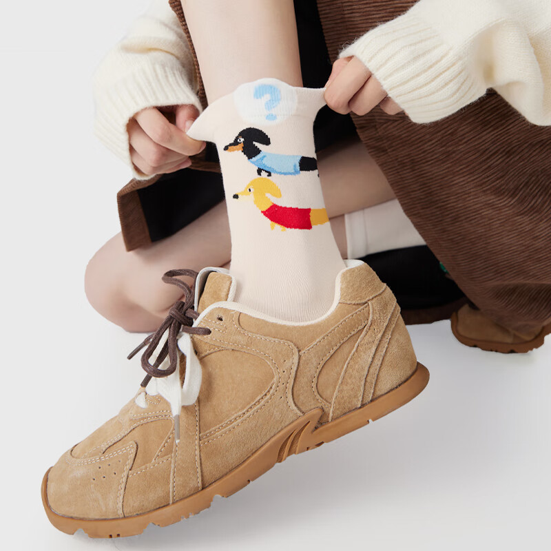 JKN Cute Pet Cartoon Socks for Women