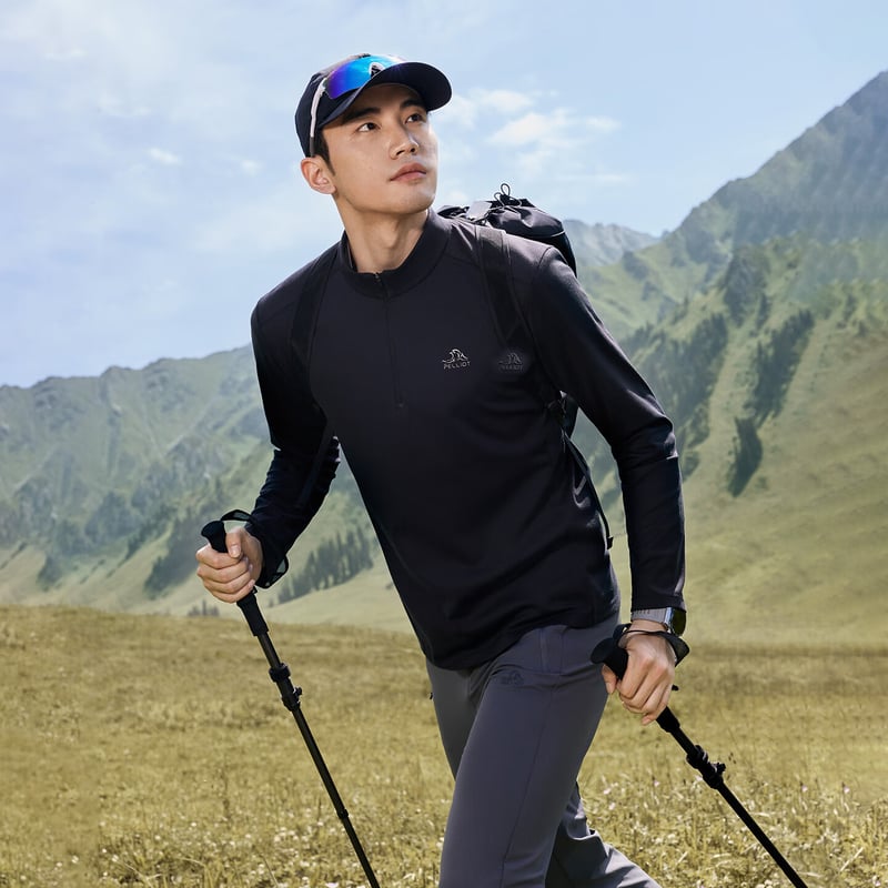 Pelliot Men's Outdoor Long Sleeve T-Shirt