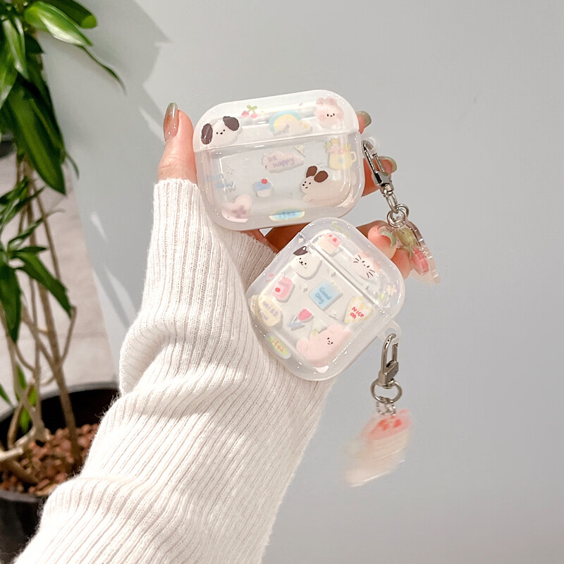 Yingkaida AirPods Pro 3 Case - Cherry Little Animal Design