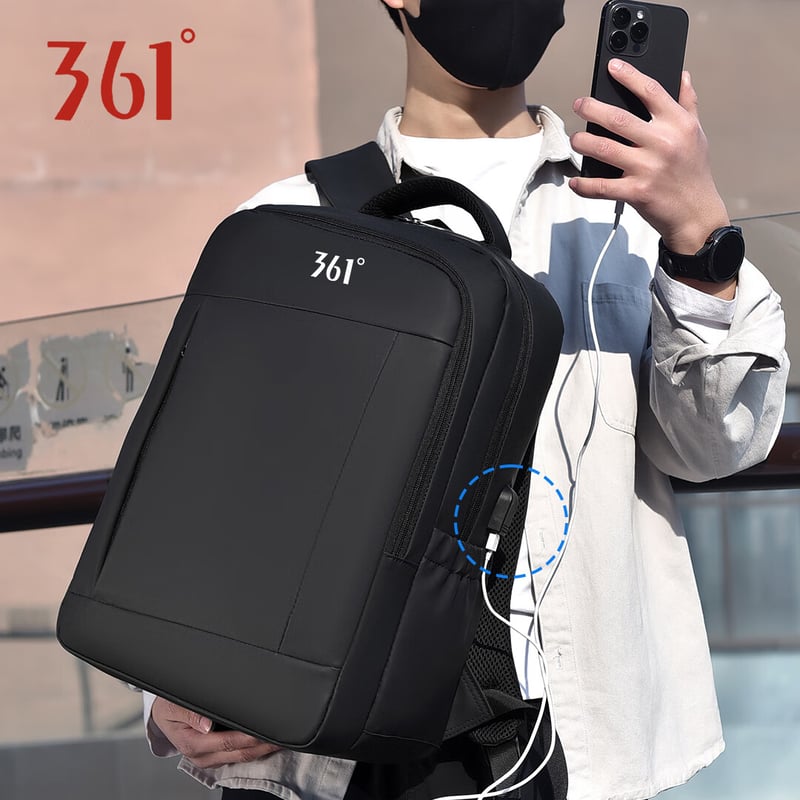 361° Large Capacity Sports Backpack with USB Rechargeable Feature