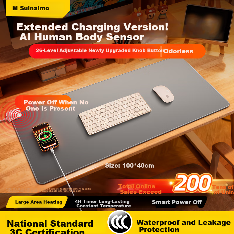Sonaimo Premium Heated Mouse Pad 26-Level