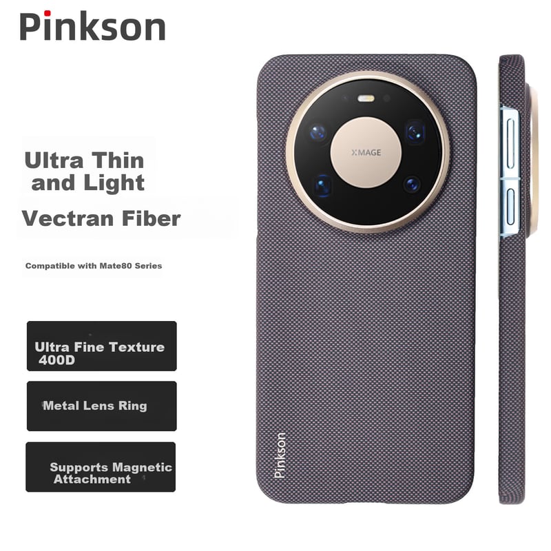 Pinkson Huawei Mate80 Pro Max Case - Vectran Fiber & Kevlar
