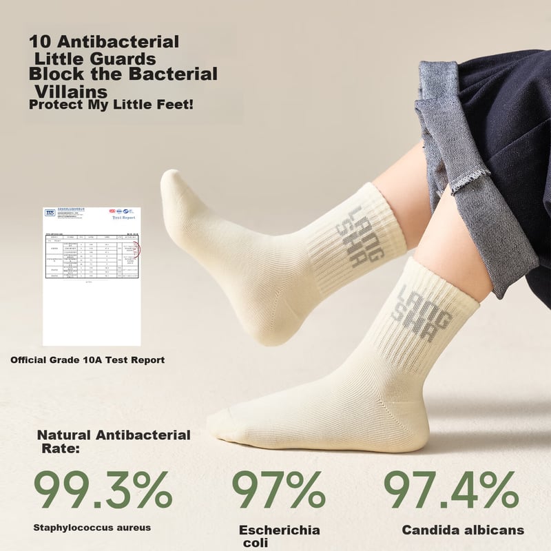 LangSha Essential Oil Kids Socks - High Elastic Cotton