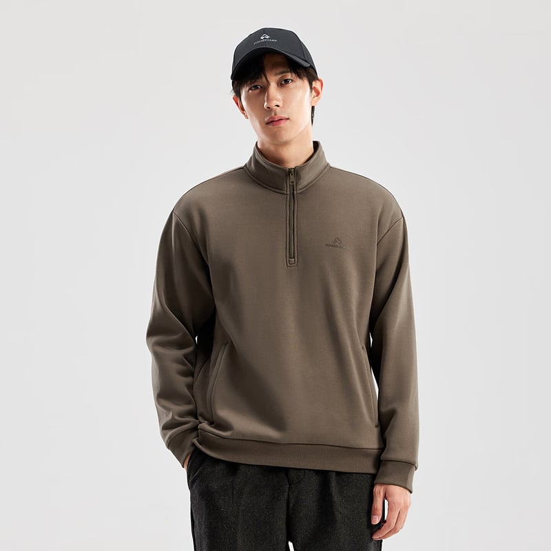Pioneer Camp Men's Fleece Lined Thick Warm Sweatshirt
