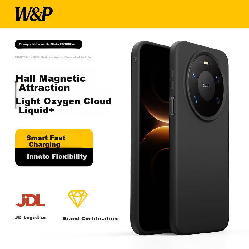 W&P Hall Magnetic Absorption Liquid Silicone Case