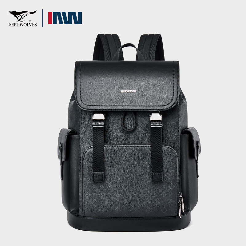 Seven Wolves Men's Business Laptop Backpack