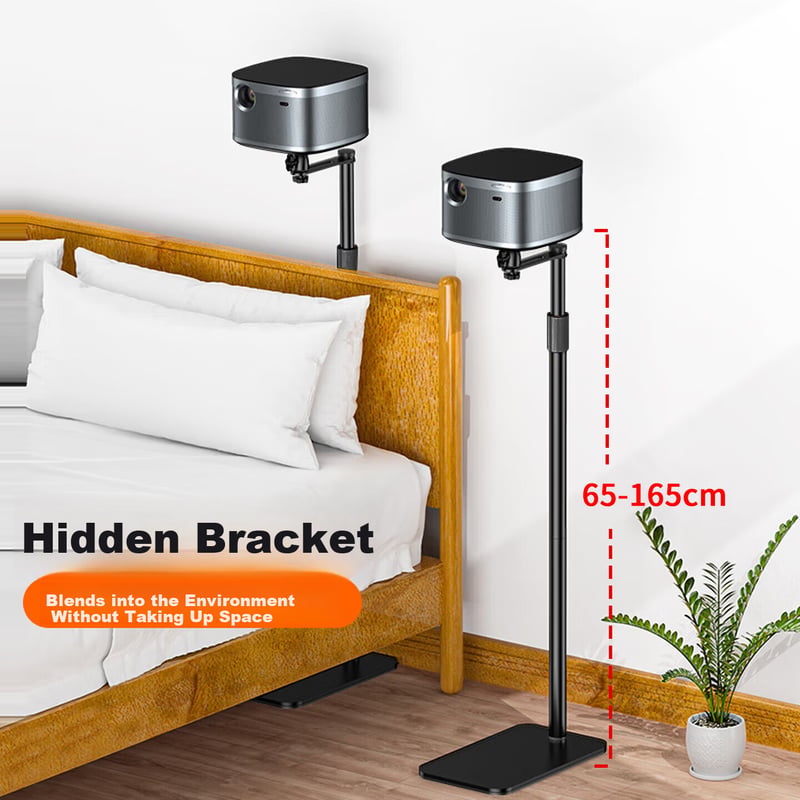 Askke Projector Floor Stand - Adjustable No-Drill Mount