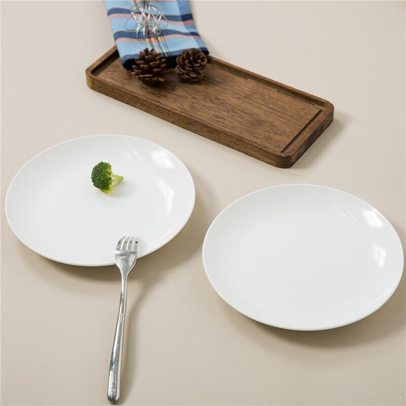 Sky Top Bone China Plates - 4-Piece Set