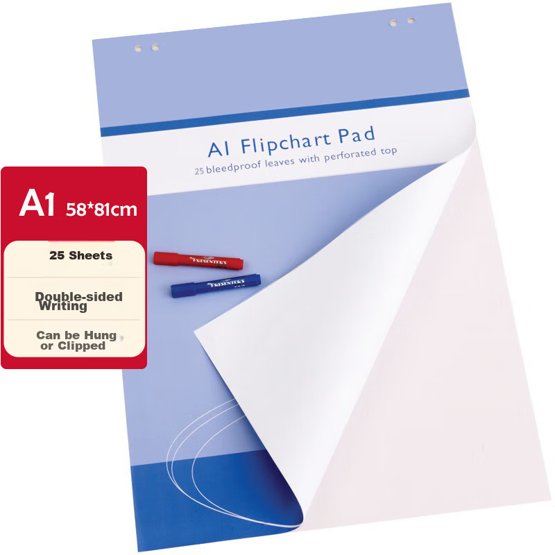 AUCS Whiteboard Paper A1 25 Sheets
