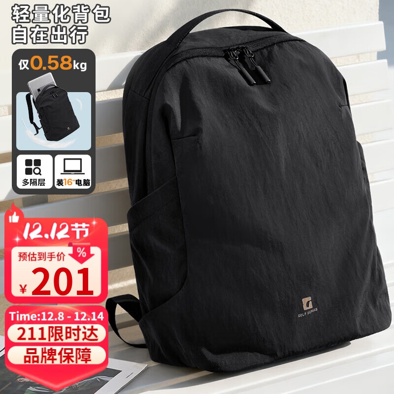 GOLF Unisex Lightweight 16-inch Laptop Backpack