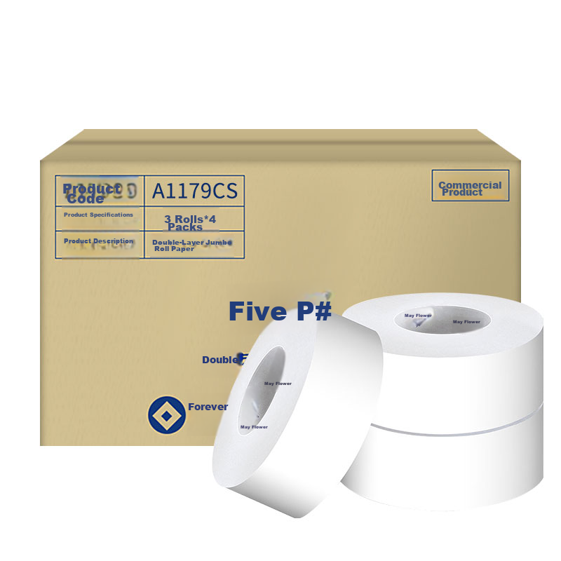 May Flower Large Roll Toilet Paper 230m*12 Rolls