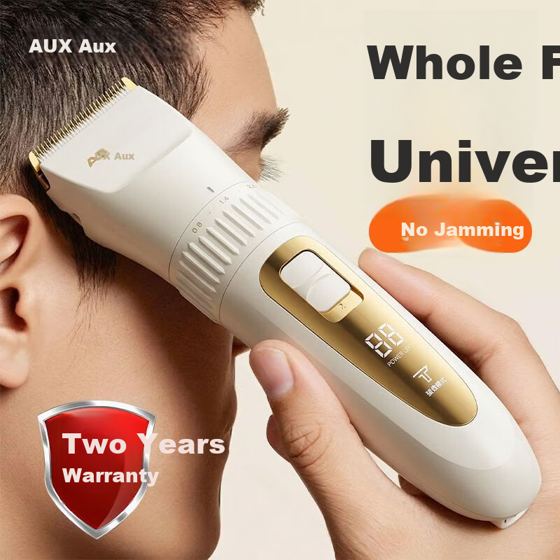 AUX Electric Hair Clipper - Home Baby & Adult Hair Trimmer