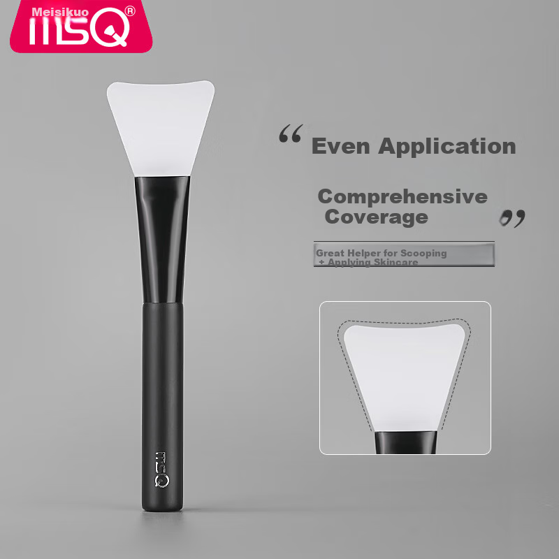 MSQ Silicone Face Mask Brush - Sake Lees Spa Mud Mask Tool