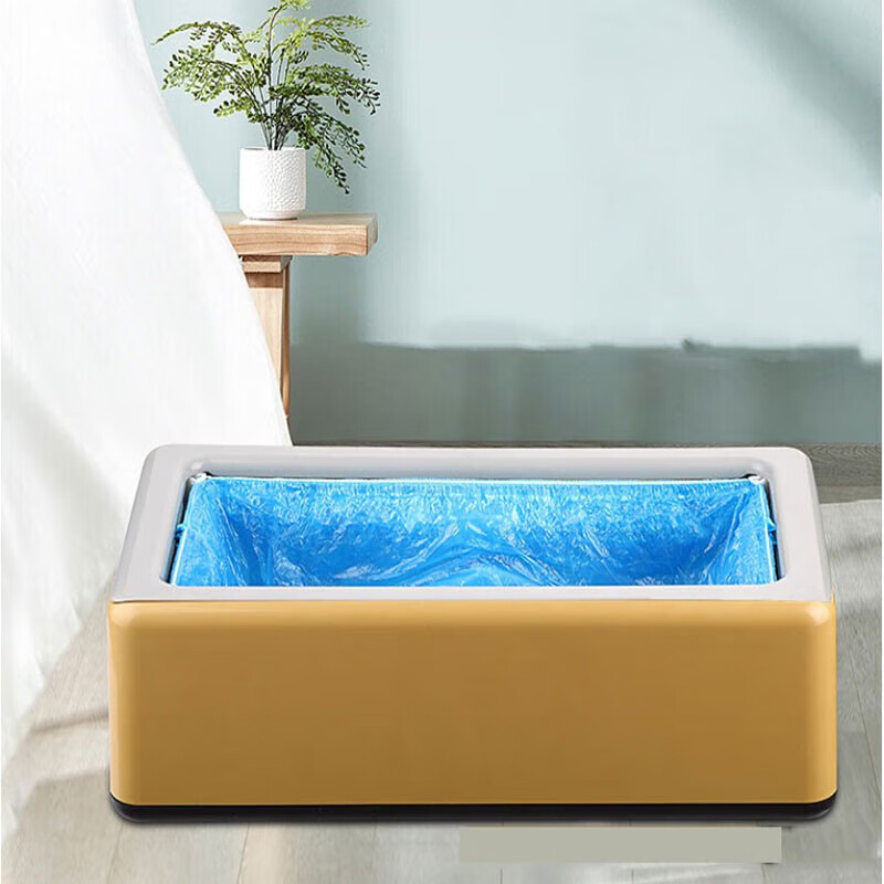 BAIGE Disposable PE Shoe Covers - 100 Pieces for Cleanrooms & Homes