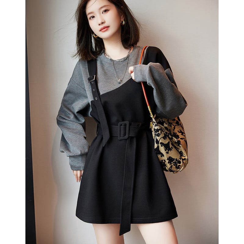 Dme Modern Colorblock Sweatshirt