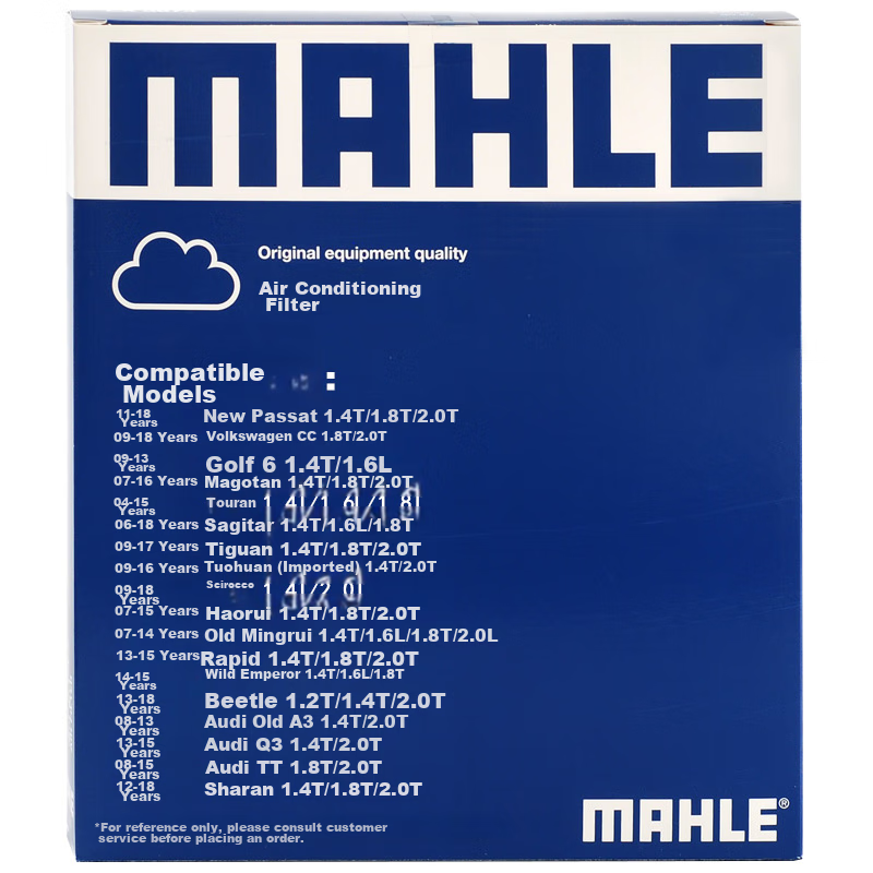 MAHLE High Airflow Air Conditioning Filter LA621