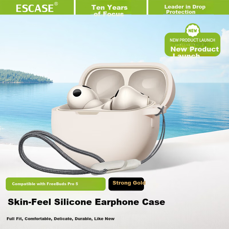 ESCASE Huawei FreeBuds Pro 5 Liquid Silicone Case