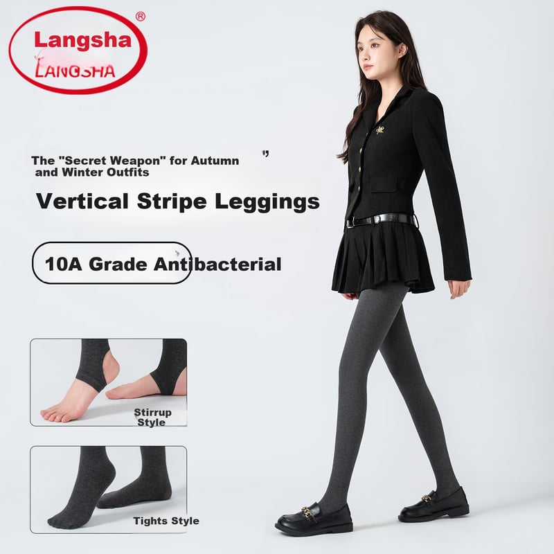 LangSha Thermal Fleece Leggings for Women