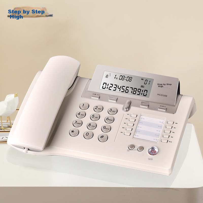 BBK Landline Telephone - Stylish Lift Screen for Home & Office