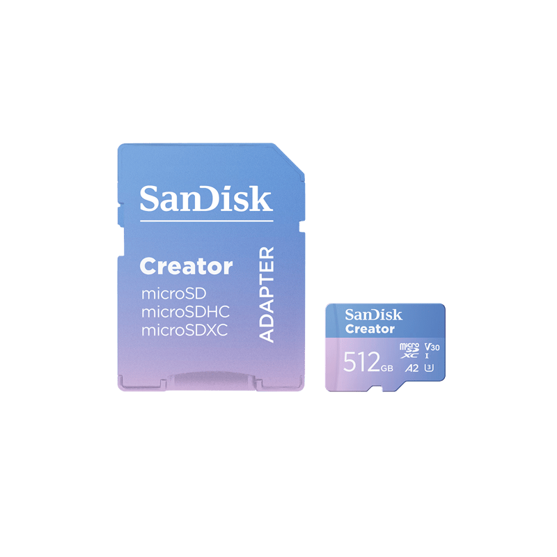 SanDisk Creator Series 512GB TF Memory Card
