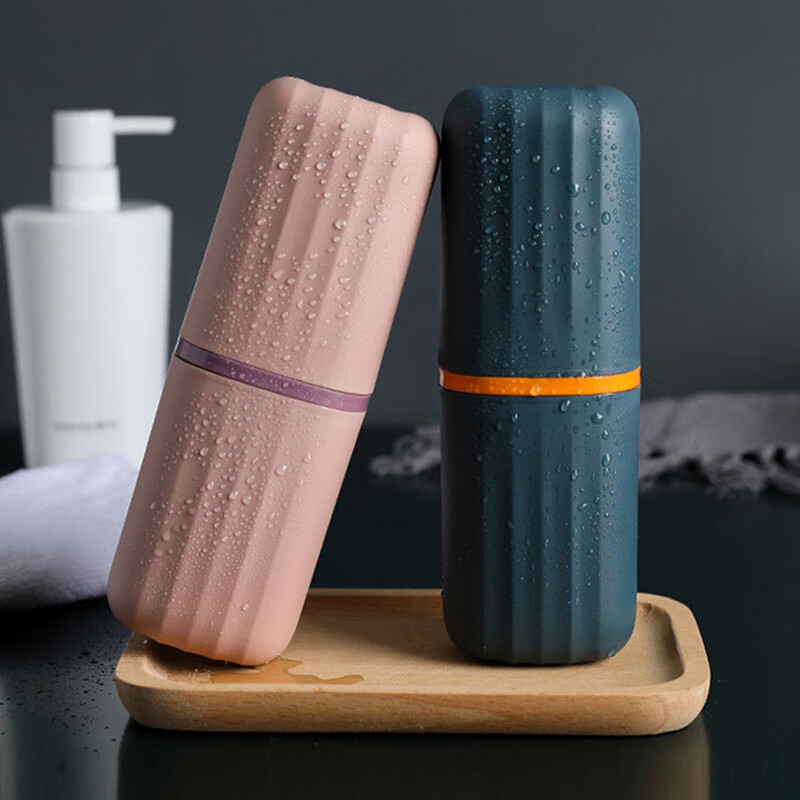 JAJALIN Portable Toothbrush Cup Set
