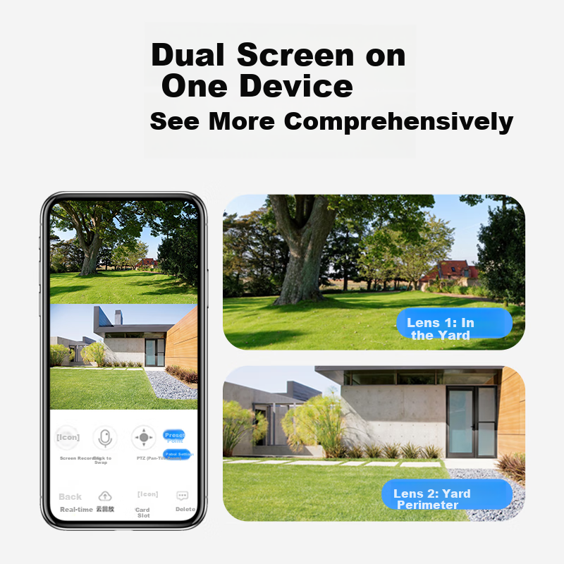 Konka 360-Degree Panoramic WiFi Security Camera