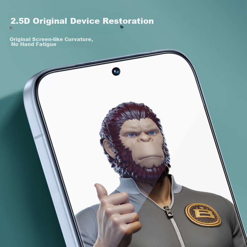 Mr. Blue Gorilla Honor 500 Pro Tempered Glass Screen Protector