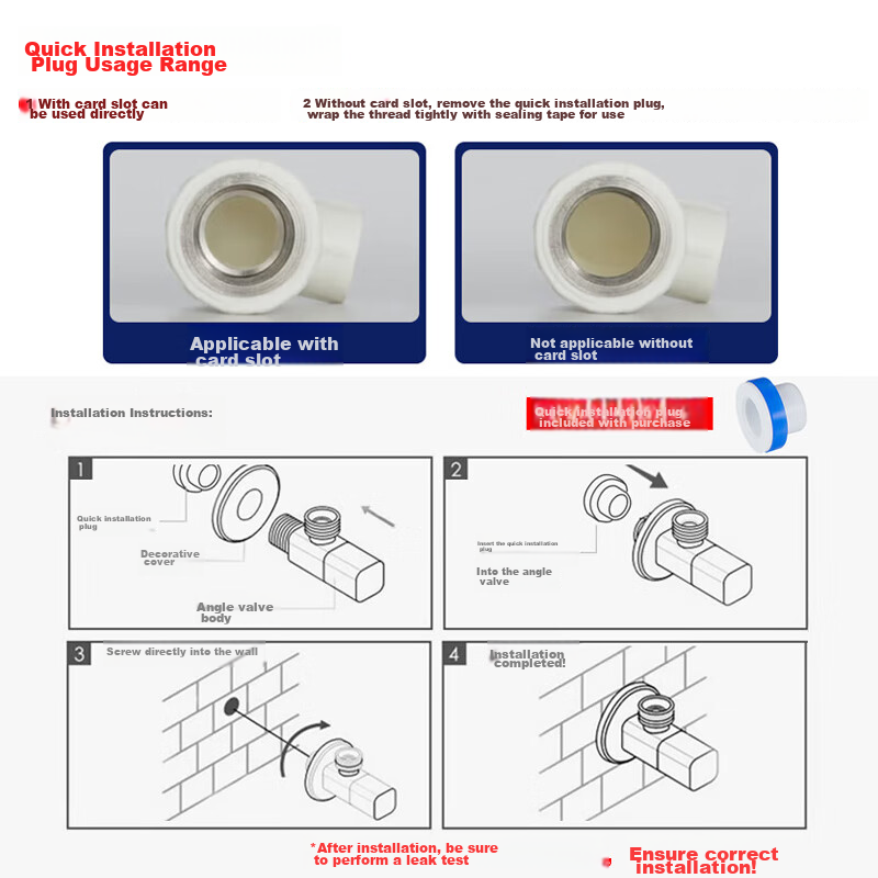 Submarine F003-5 Brass Thickened Triangular Valve Set
