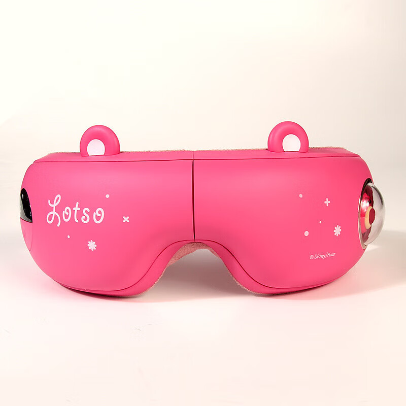 Disney Strawberry Bear Eye Massager with Heat & 4-Level Intensity