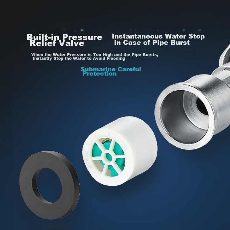 Submarine 304 Stainless Steel Inlet Hose