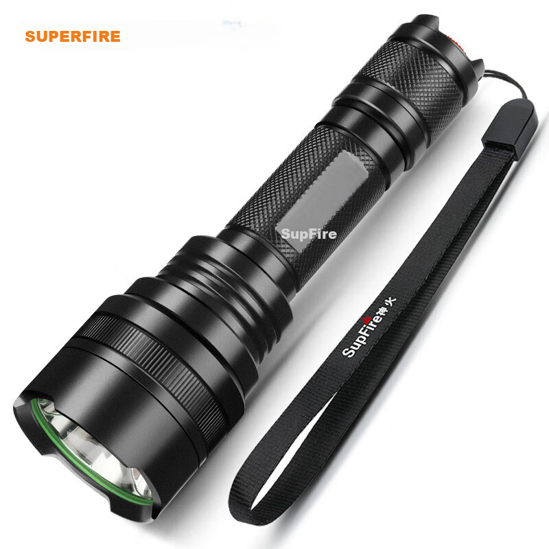 SupFire C8 High-Intensity Flashlight