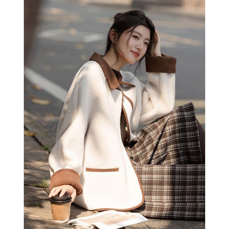 Demana Faux Shearling Winter Jacket
