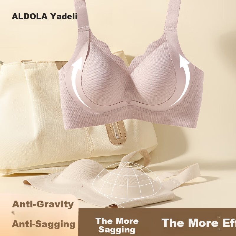 ALDOLA Women's Large Bust Minimizing Seamless Bra