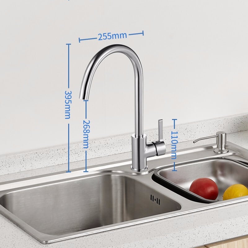 Submarine L3012 Chrome Kitchen Faucet