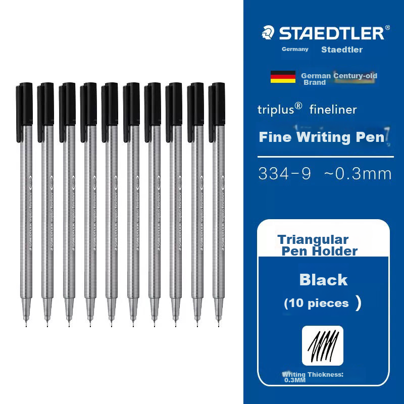 STAEDTLER Fine Line Art Pen 0.3mm - 10-Pack