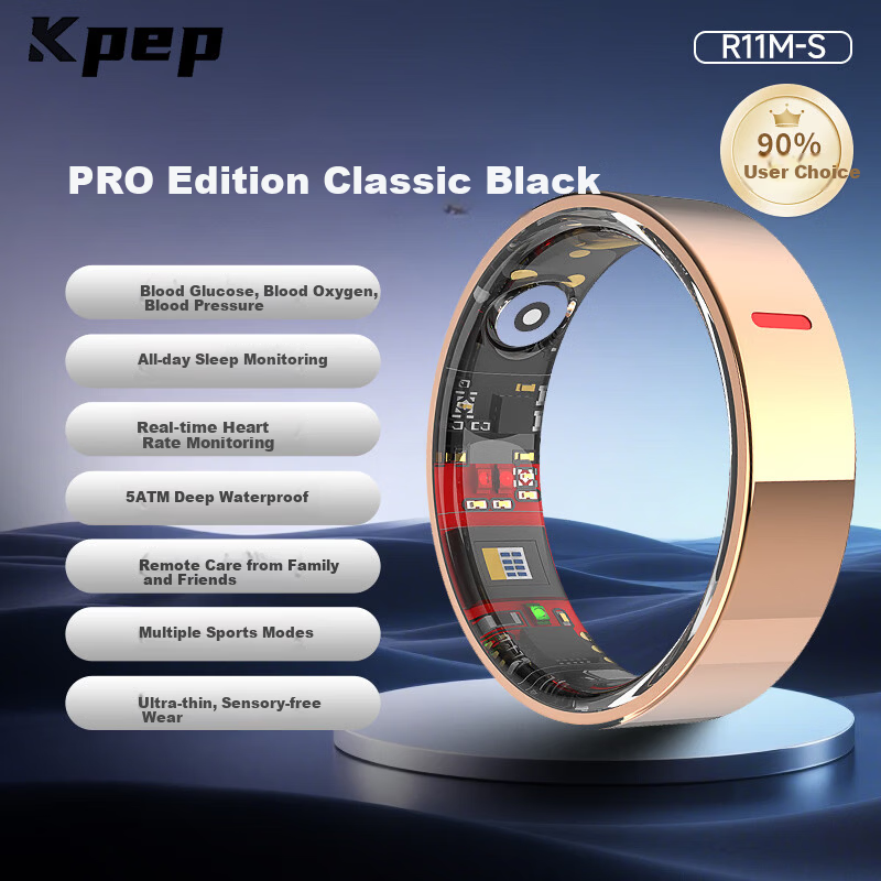 KPEP Smart Ring Pro Gold