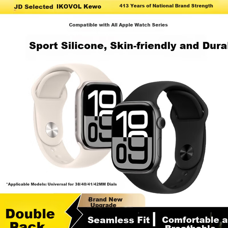 Kewo 2-Pack Apple Watch Bands